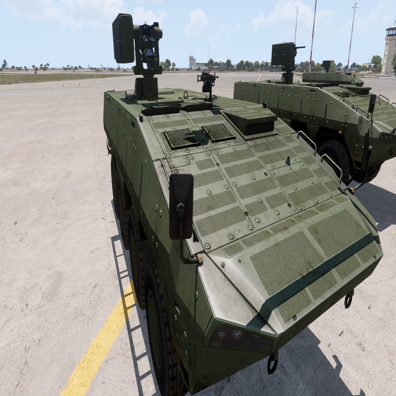 Marshall ICV with Airguard Hatch and Commander LMG