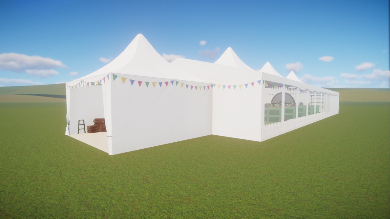 Great British Bake Off Tent (GBBO) preview