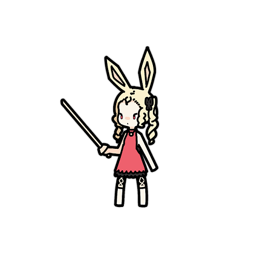 Spellsword Rabbit (2nd Palette)