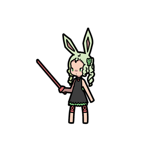 Spellsword Rabbit (3rd Palette)