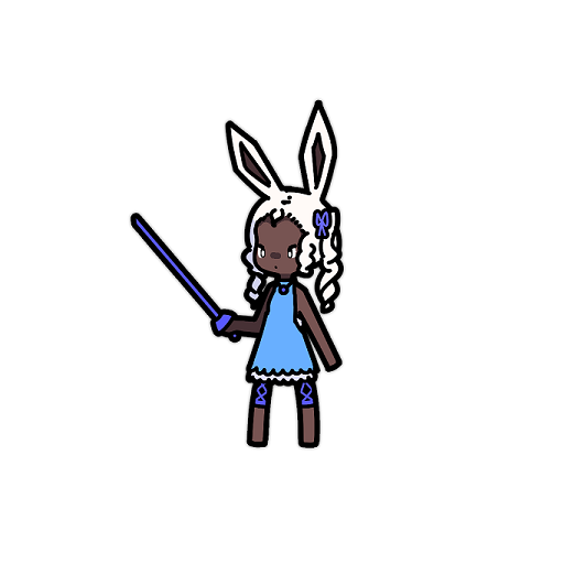 Spellsword Rabbit (4th Palette)