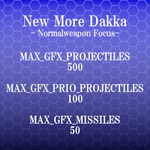 New More Dakka- Normalweapon Focus