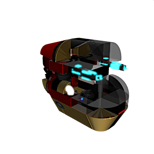 armed landing pod