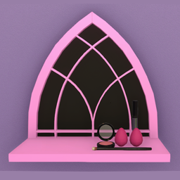 Pastel Goth  Cathedral Shelf