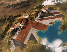 Large Map Pattern