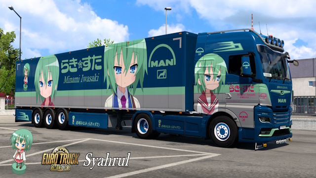 MAN TGX 2020 Minami Iwasaki - Lucky Star Combo Skin
