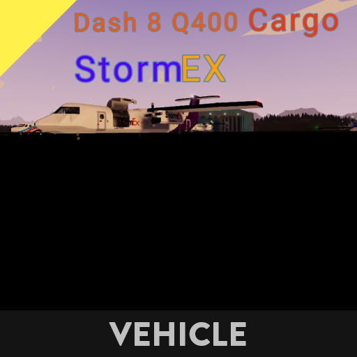 Dash 8 Q400 StormEX Cargo(destructible)
