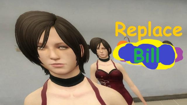 Ada Wong (RE4 Long Dress - LIGHT) Replace Bill
