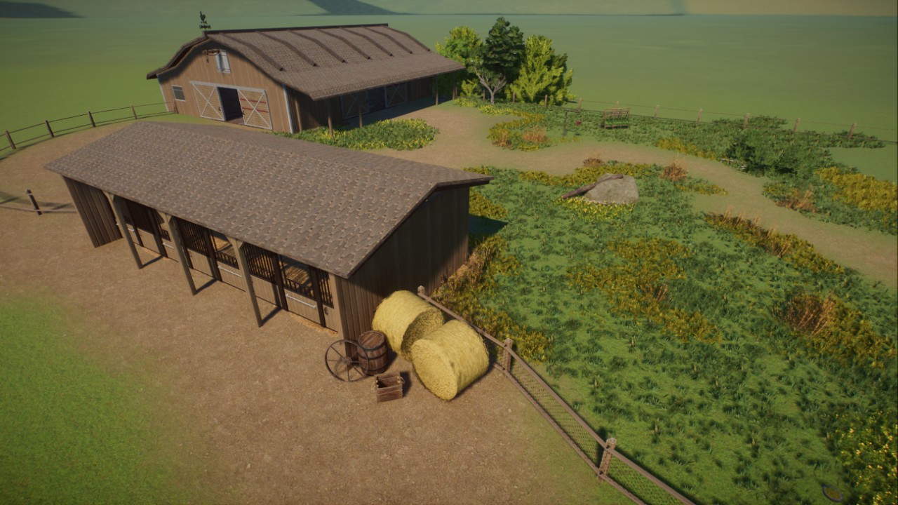 Farm Barn Habitat by Adamup