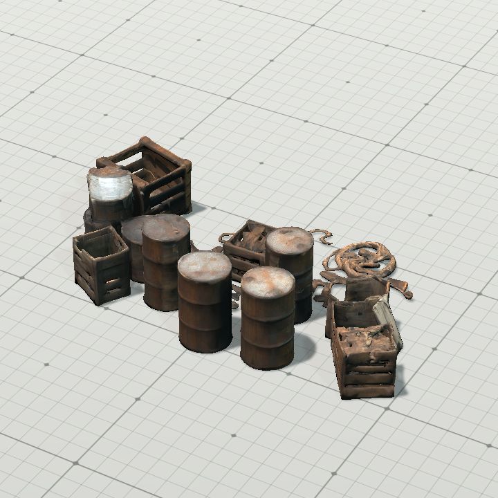 Rusty barrels and junk (4)