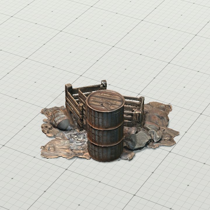 Rusty barrels and junk (6)