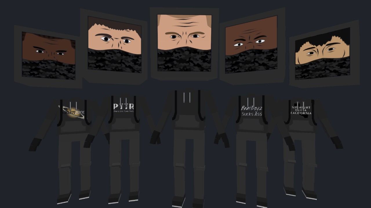 Masked Looters Pack #1