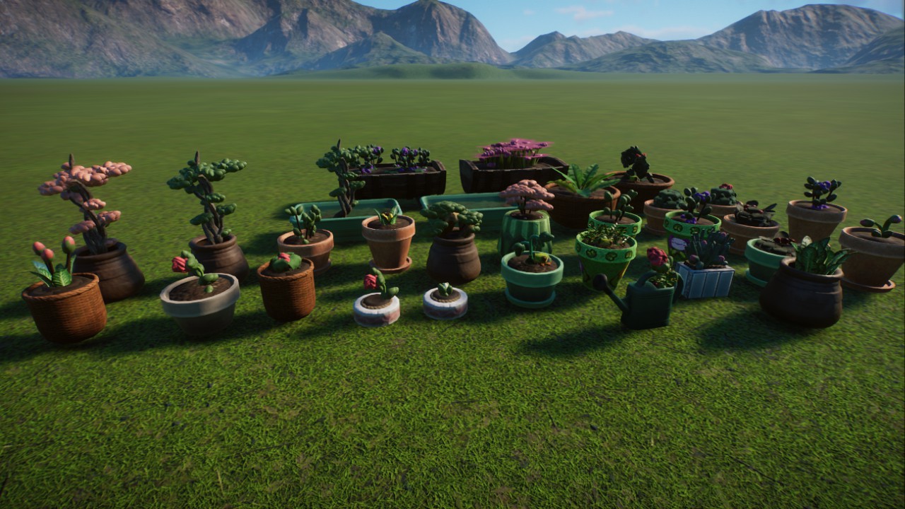 Custom Potted Plants