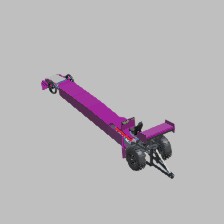 V16 Drag car