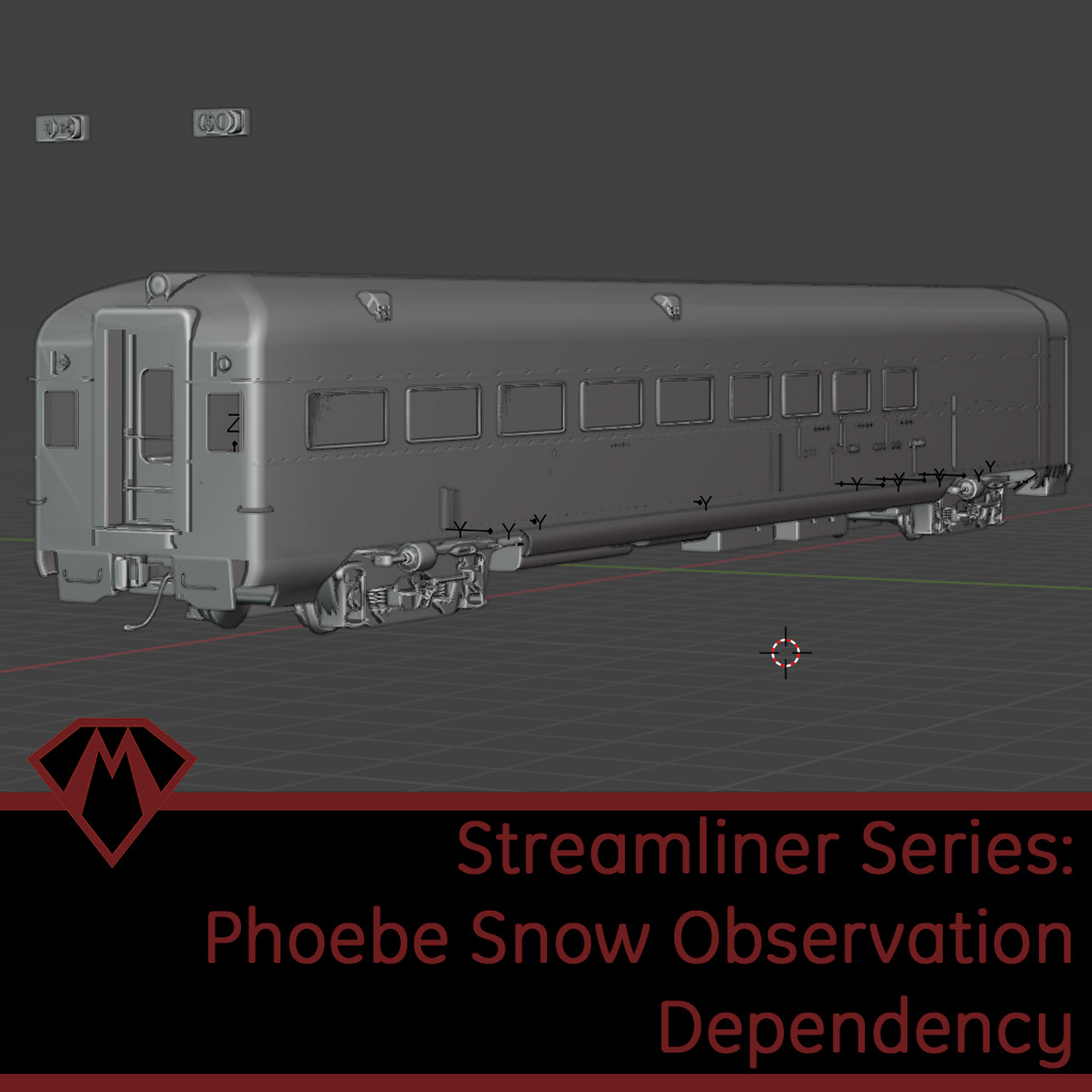 Streamliner Series: Budd Tavern-Lounge Observation Dependency