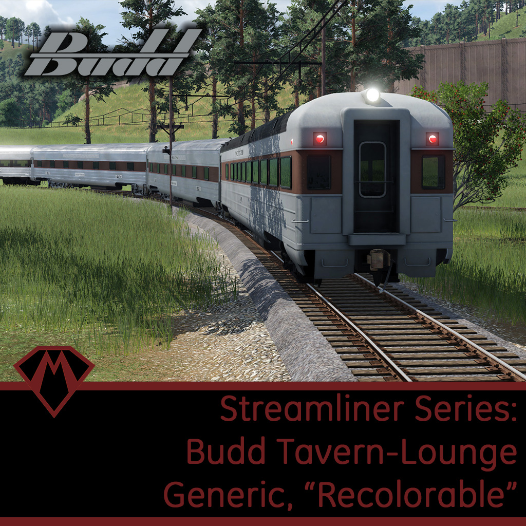 Streamliner Series: Budd Tavern-Lounge Observation