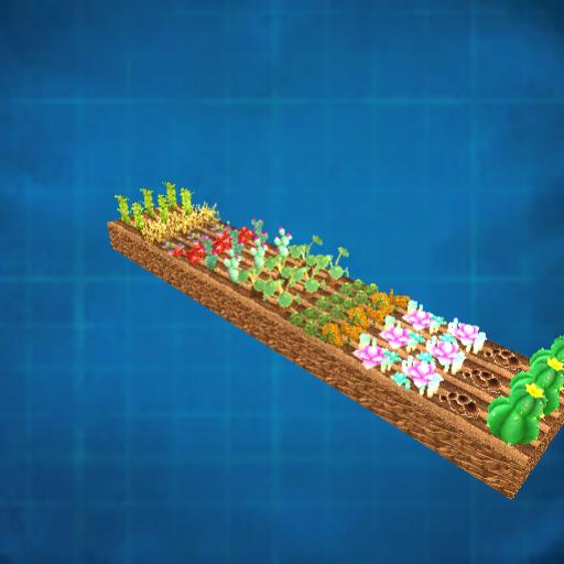 crops rows