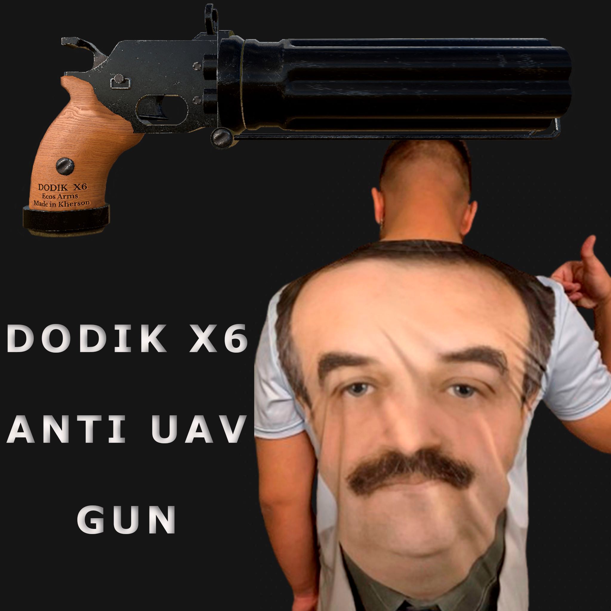Dodik X6 Anti UAV gun