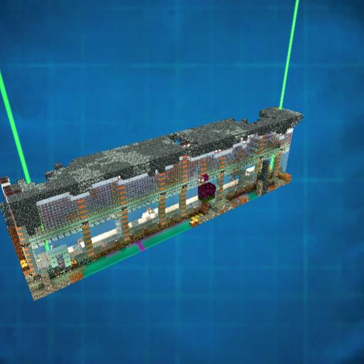 underground wall - south span - west half