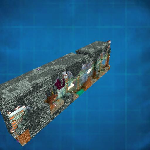 underground wall - west span - south half
