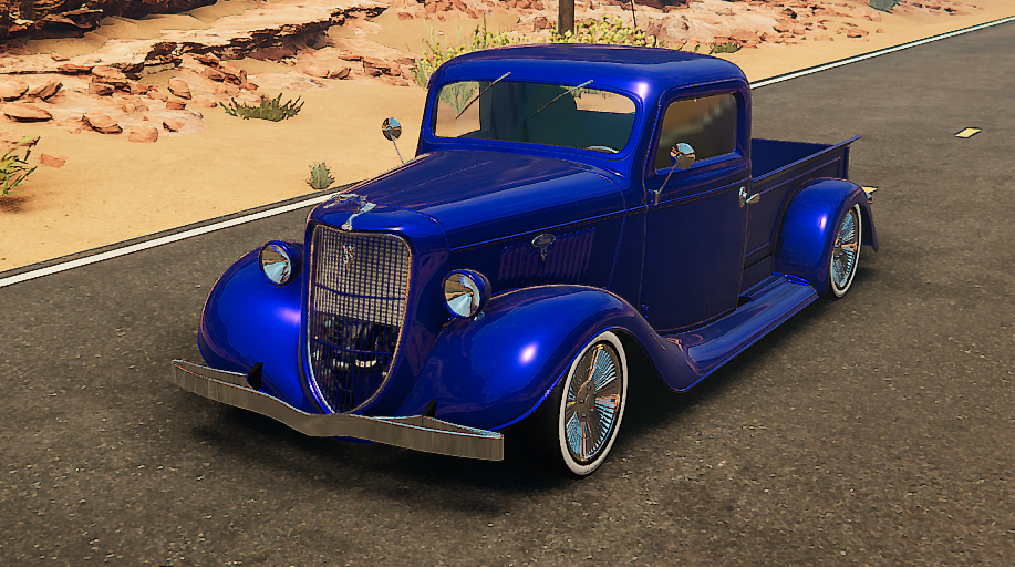 1935 Ford Truck Slammed - Config