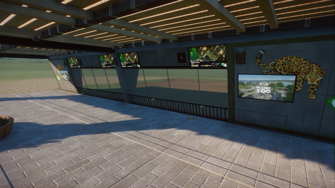 Glass viewing windows with shade, education boards preview