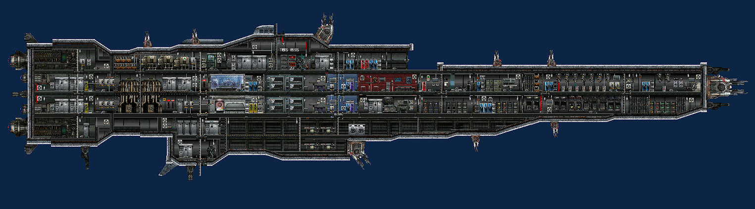 耶梦加得级驱逐舰TBS-BSS-015 暗渊晓光 本体 – Barotrauma Mod