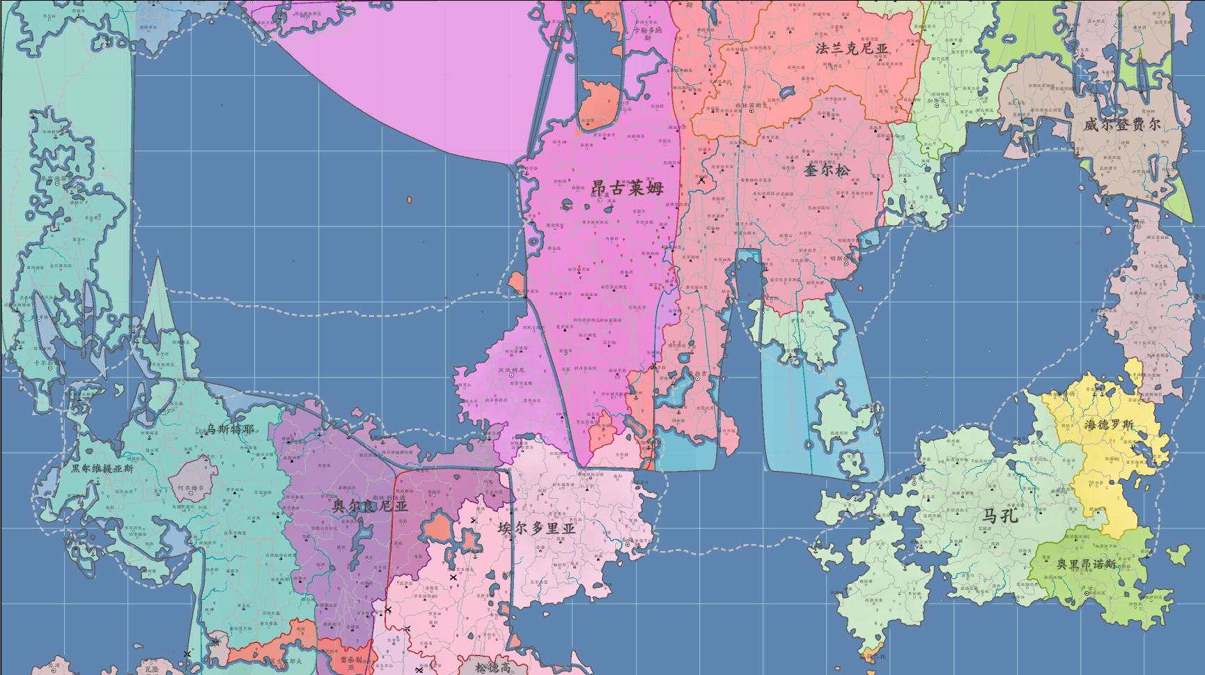 rpg赛博朋克双层地图