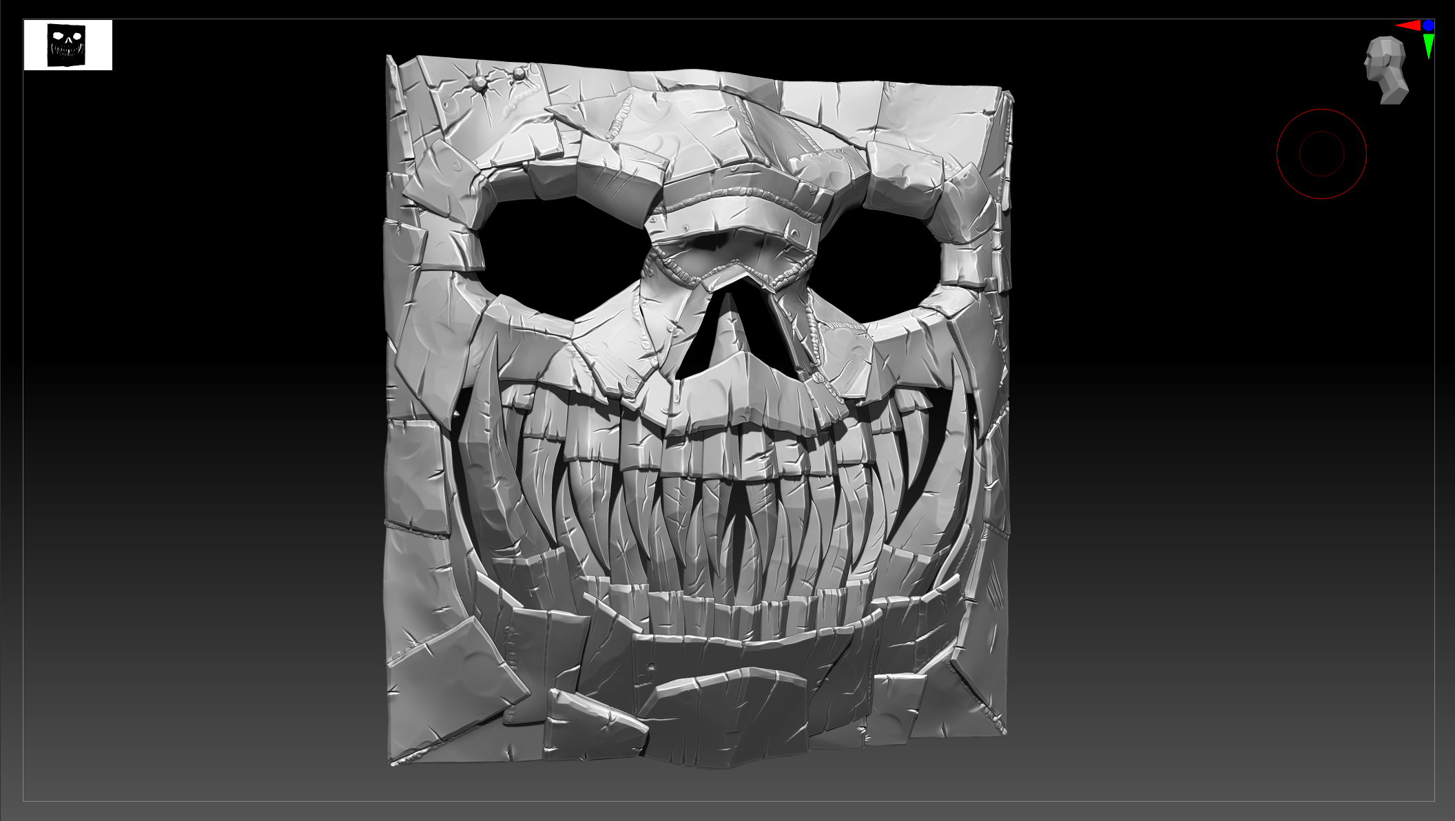 Twisted Metal Garage Door