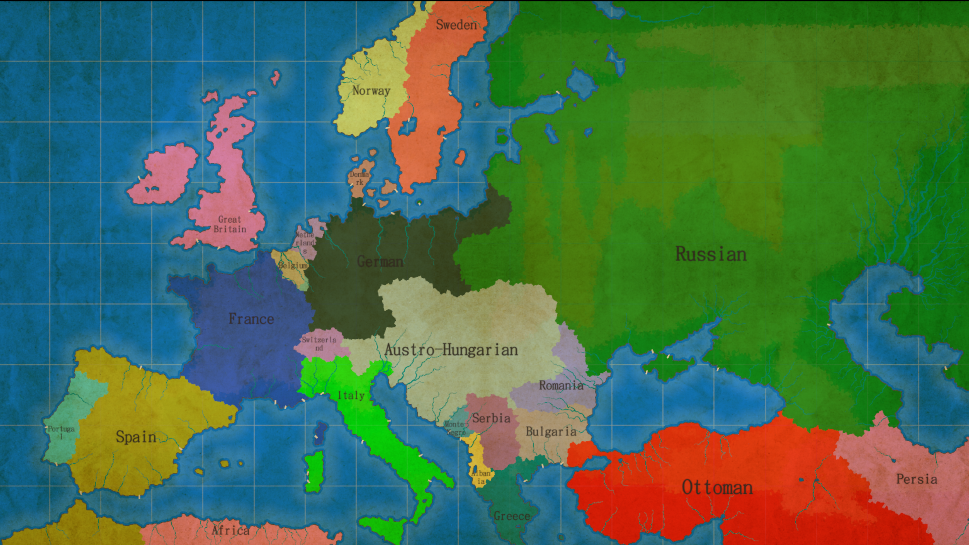 The World in 1914