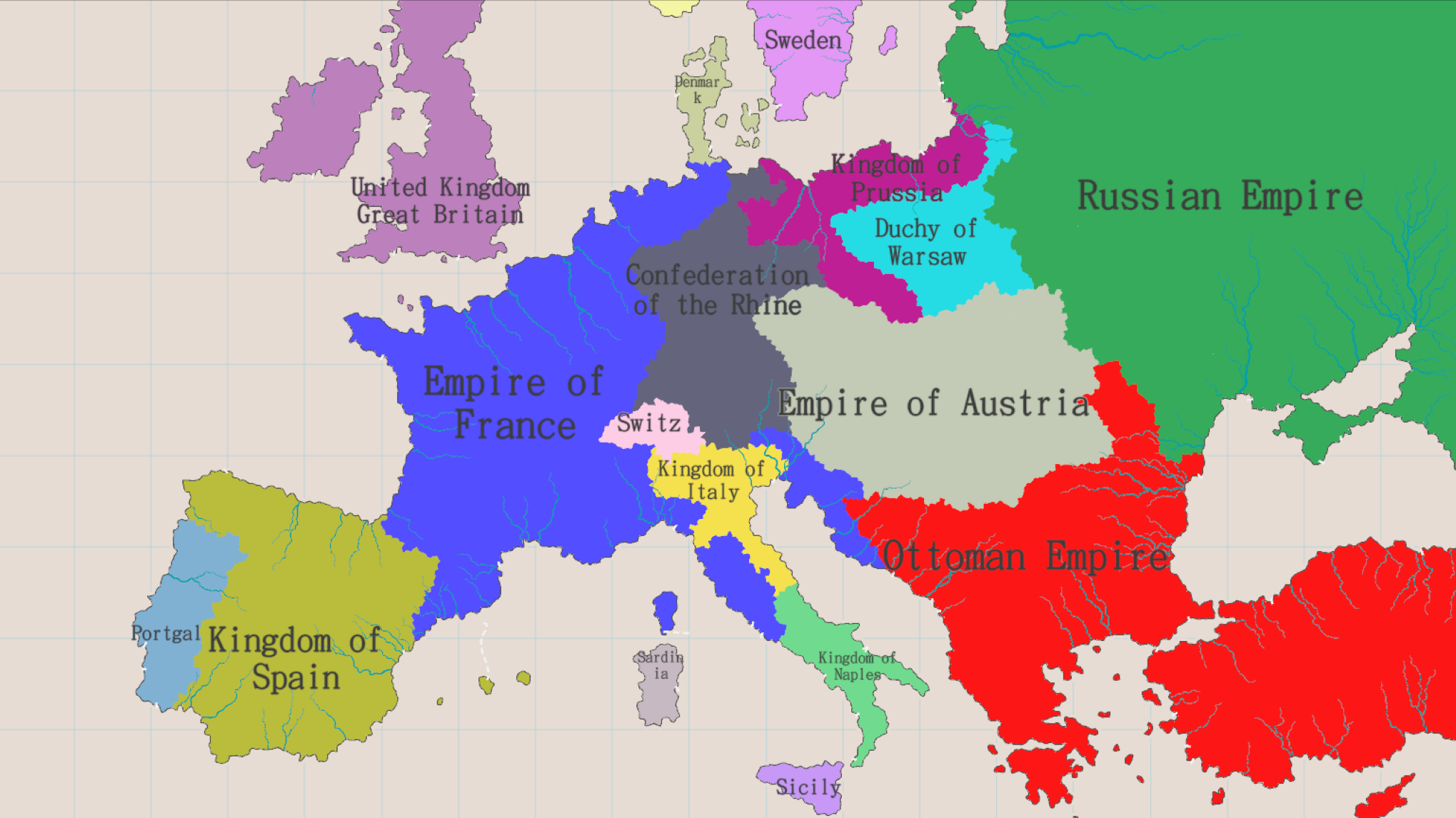 The World in 1812