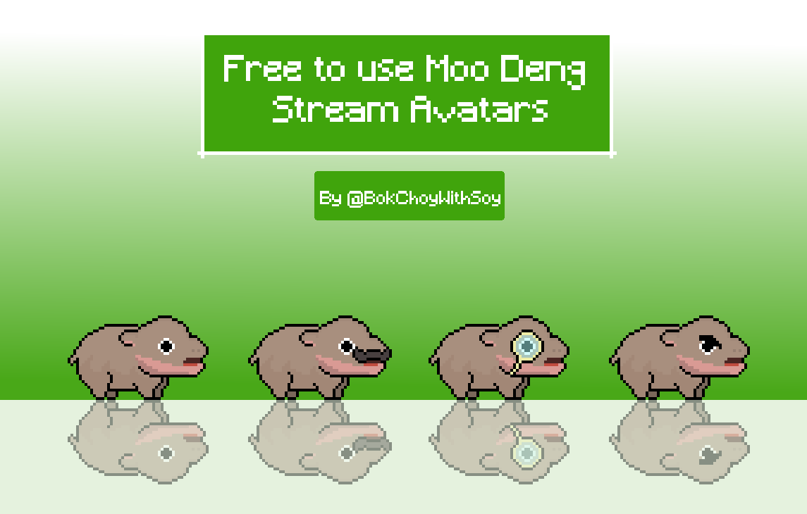 Moo Deng Stream Avatars