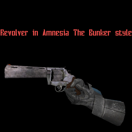 (RESKIN) Revolver in Amnesia  The Bunker Style