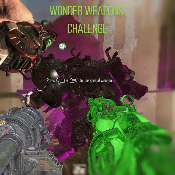 Wonder weapons chalenge IMPOSIBLE MAP