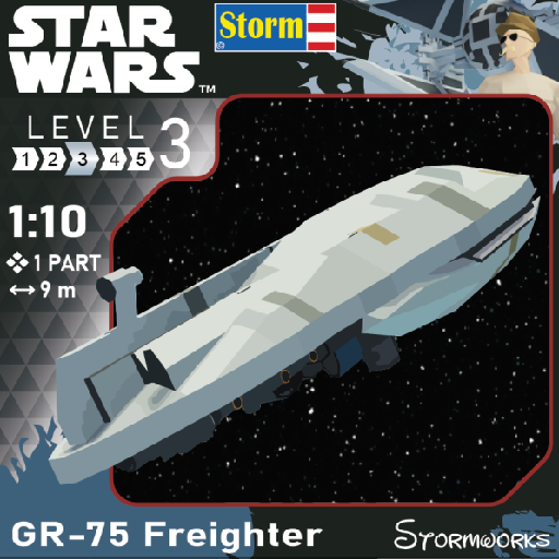 Star Wars - 1:10 Scale GR-75 Freighter