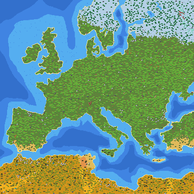 Map of Europe