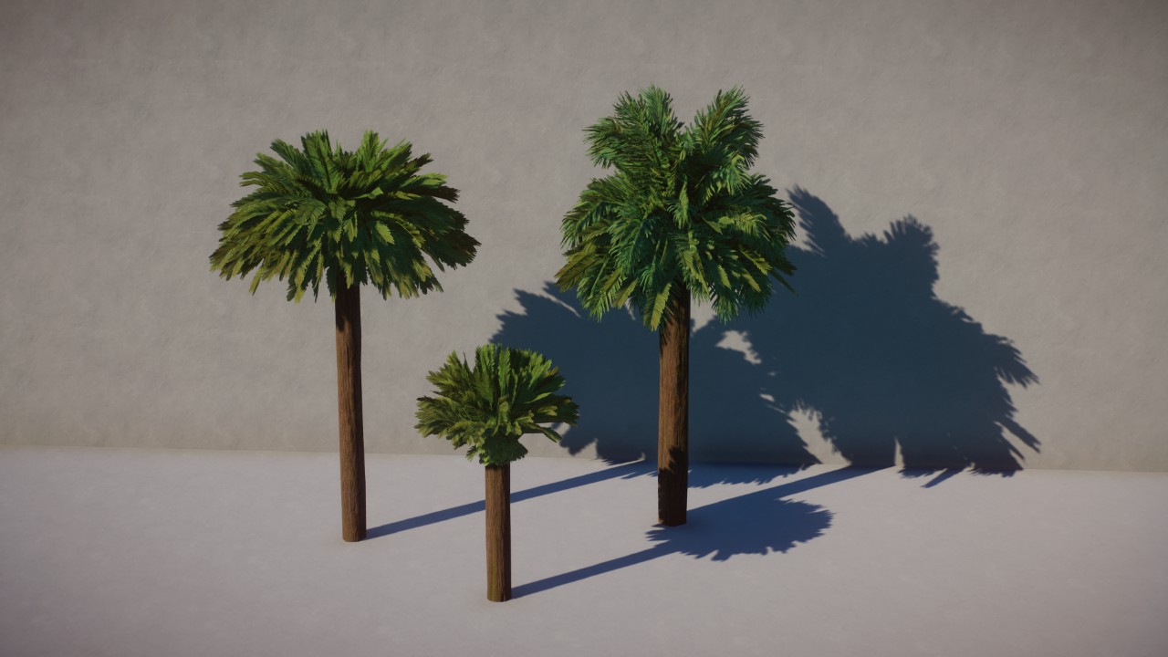 Akhenaten's custom Palm Trees