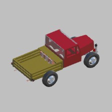 2 speed V6 farm truck