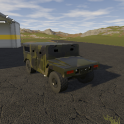 A - Labs™: 2024 Royal Hydrogen Powered SUV / Offroader Full Militarized Model Bed Cover
