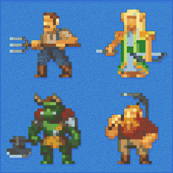 Four Race Icons 四族图标