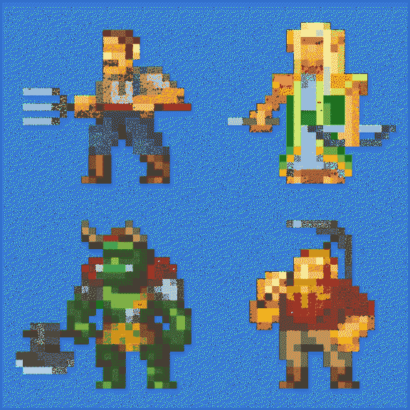 Four Race Icons 四族图标
