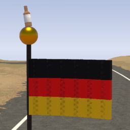 Flag of Germany "Flagge Deutschlands"