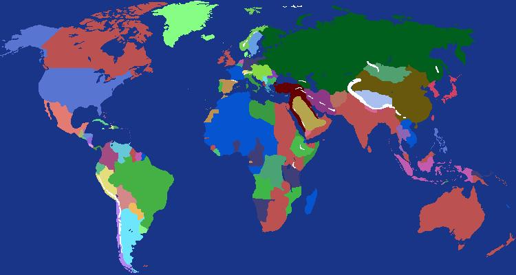 Ace's ww1 world map