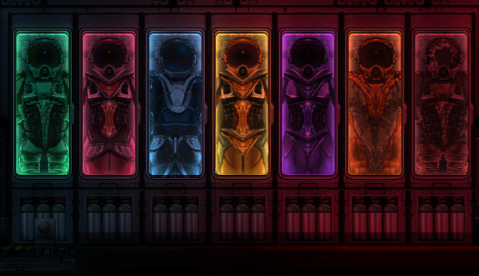 Backlit Suit and O2 holders