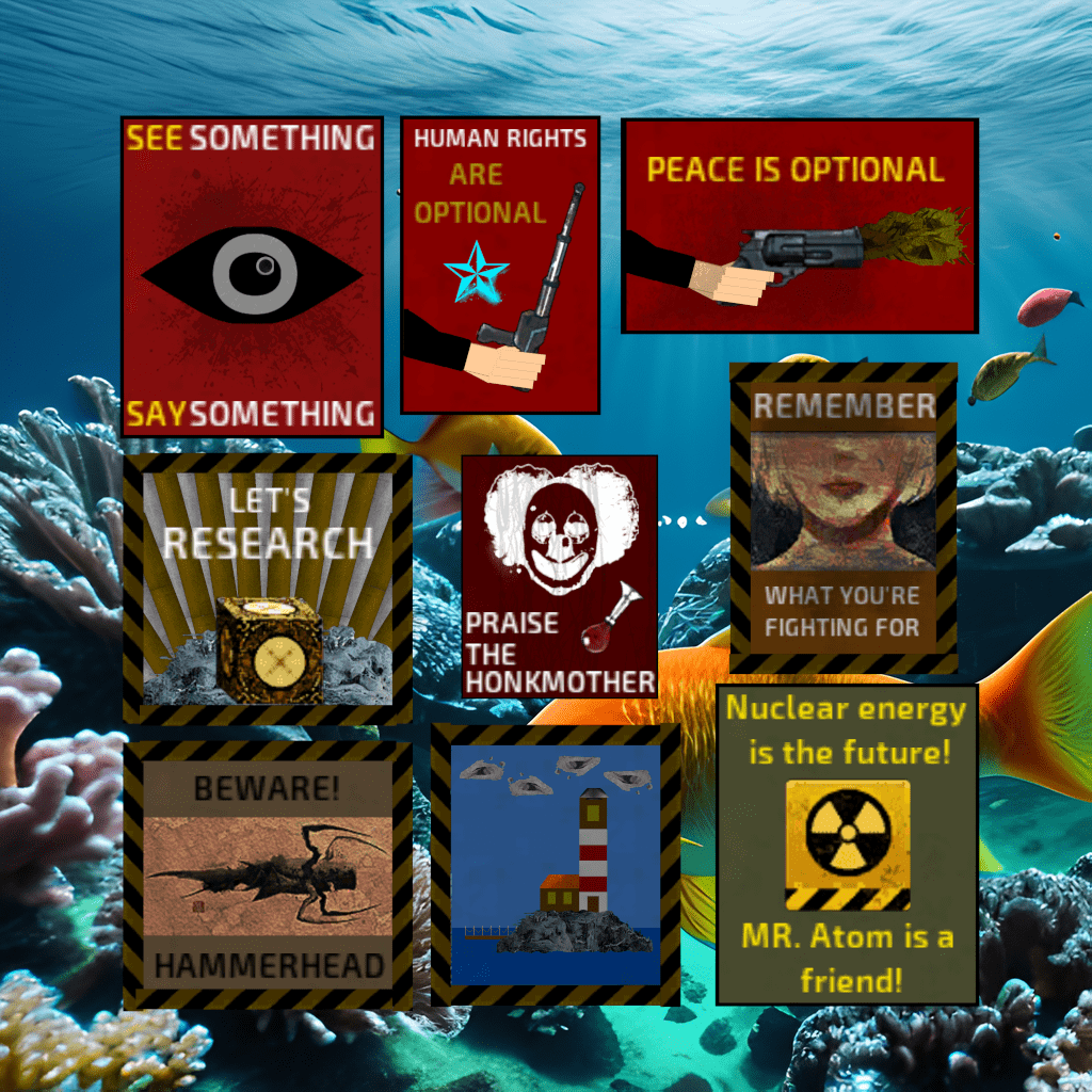 Posters [VANILLA] – Barotrauma Mod