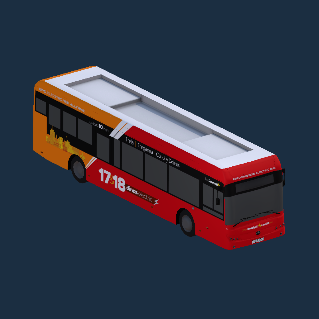 Cardiff Bus 17/18 Branded E12