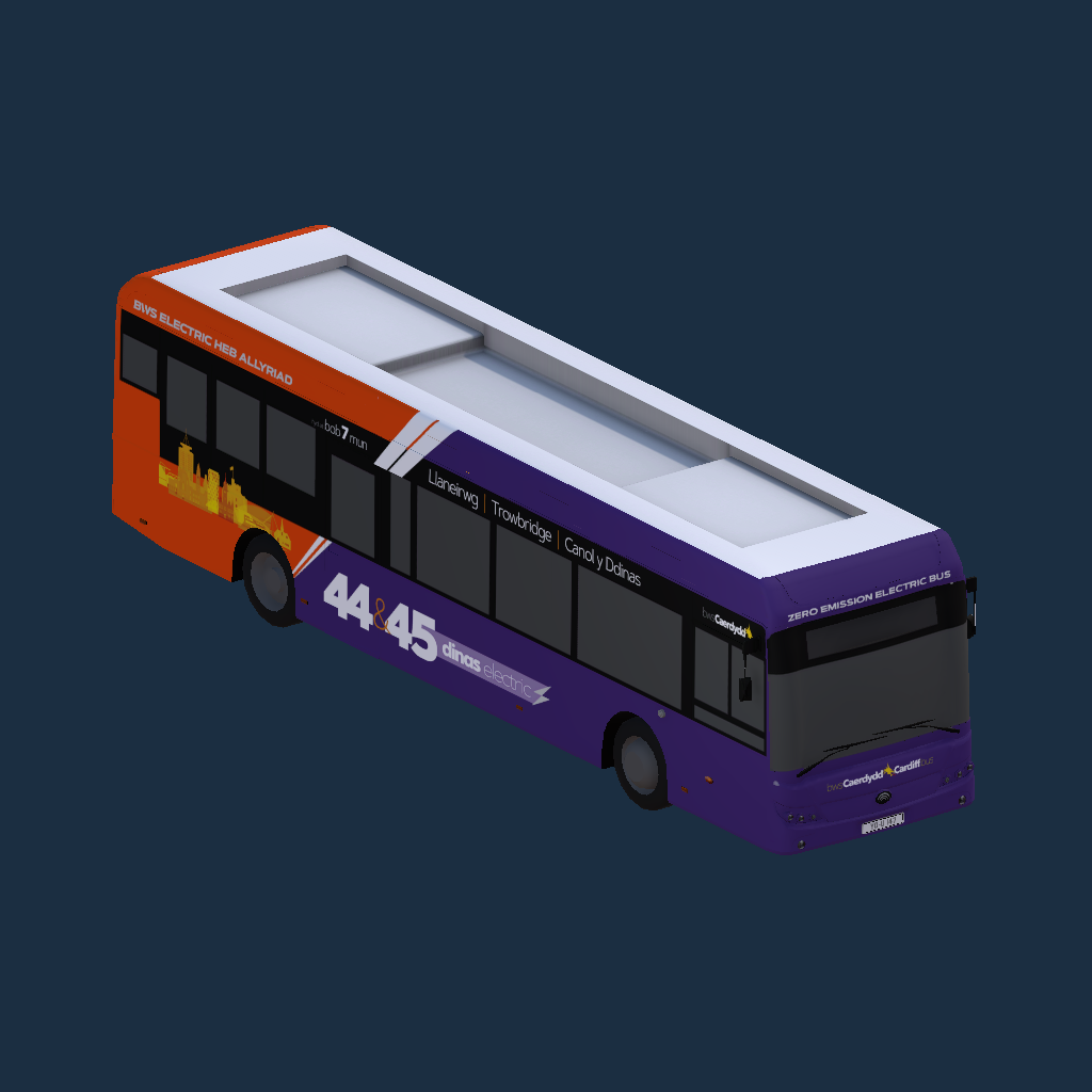 Cardiff Bus 44/45 Branded E12