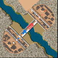 The two citadel of a canyon