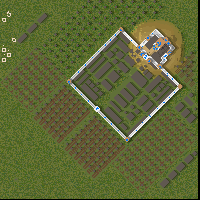 Walled city a siege war
