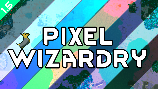 Pixel Wizardry mod preview for RimWorld